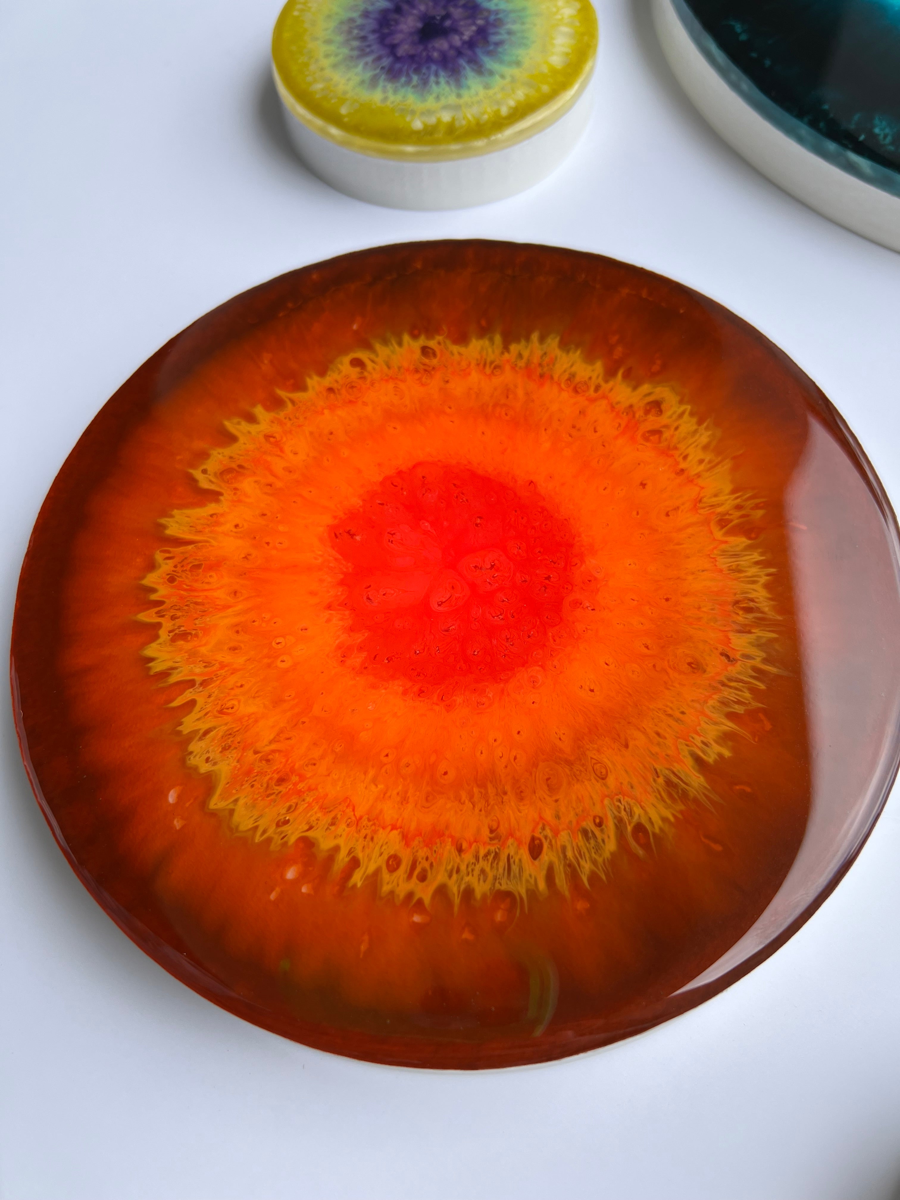 ‘Garden Party’ (Agate painting set of 17 pieces)