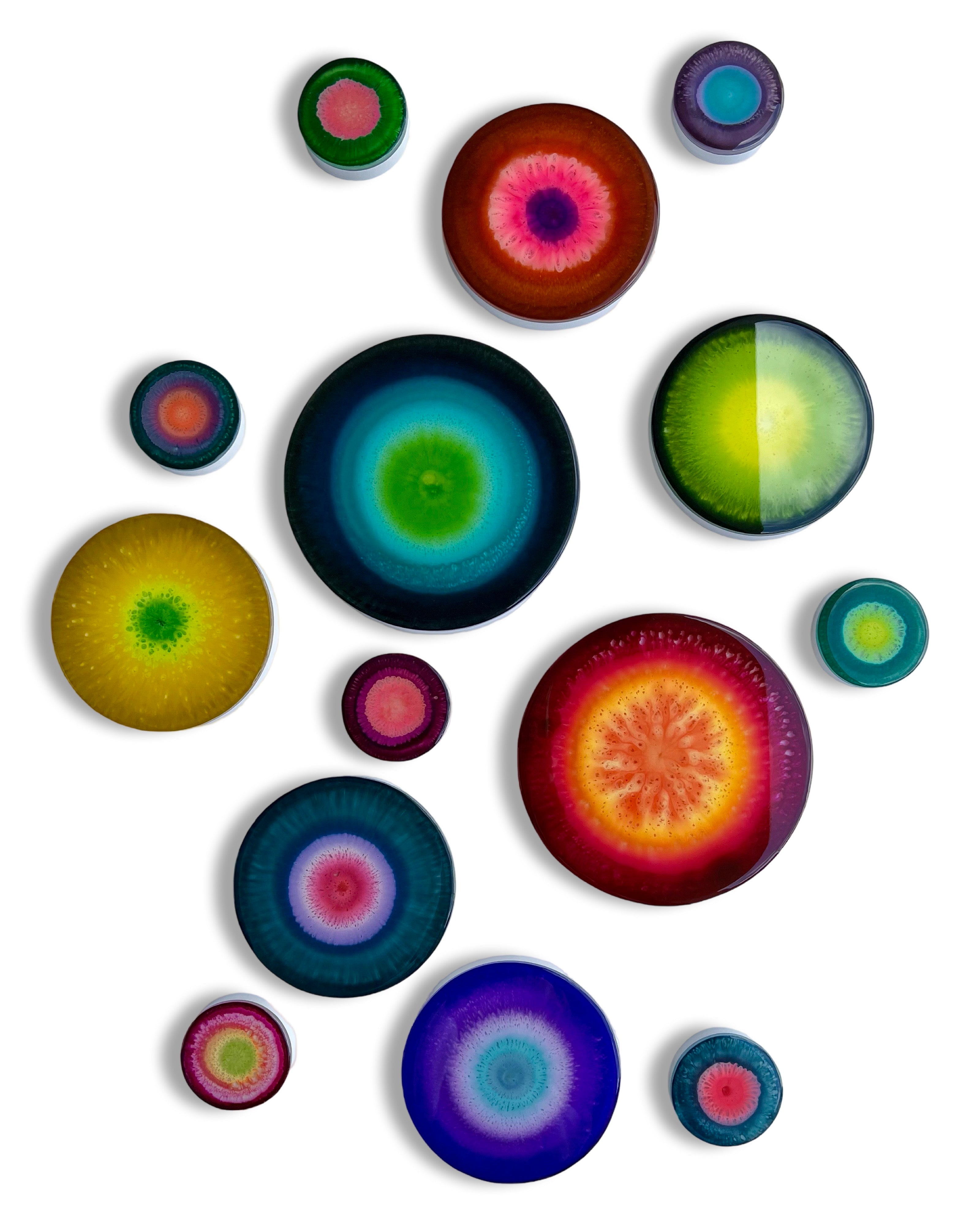 ‘Wish You Luck’ (Agate painting set of 14 pieces)