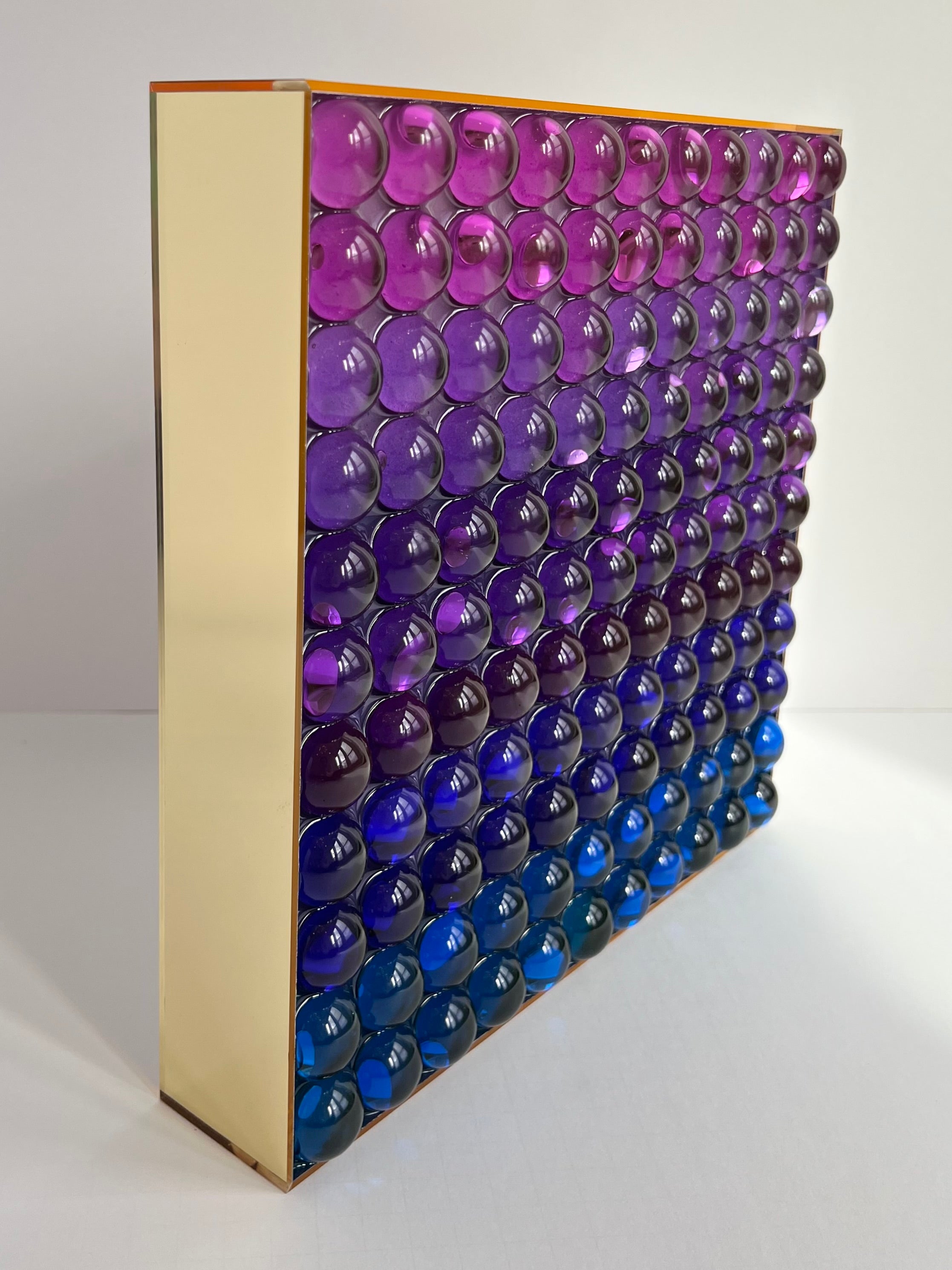 Spectrum in Gold: Color Study No. 1 (Violet–Indigo)