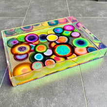 Load image into Gallery viewer, Iridescent Acrylic Agate Tray No.1
