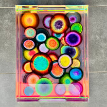 Load image into Gallery viewer, Iridescent Acrylic Agate Tray No.1
