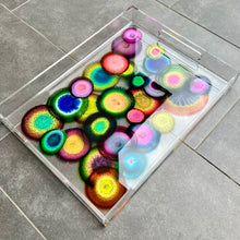 Load image into Gallery viewer, Clear Acrylic Agate Tray No. 1
